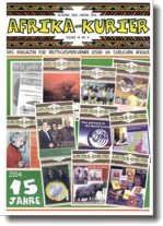 Afrika-Kurier Titelseite, Heft 1, 2003