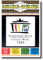 Afrika-Kurier Titelseite, Heft 4, 2004