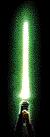 GREEN LIGHTSABER