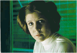 The lovely Princess Leia