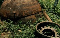 Rusting remnants of sugar boom