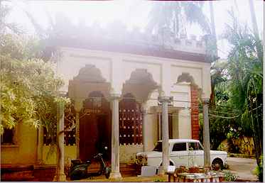 a view of the Thambia Family house