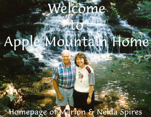 Marion and Nelda at the waterfall