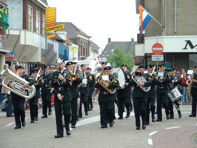 Marching in Goor, NL