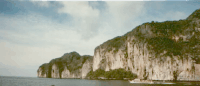 Limestone cliffs of Koh Phi Phi Le