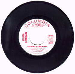 2nd Hand Rose 45 record