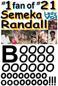 BOOOOOOooooo!  Semeka Randall T-Shirt design