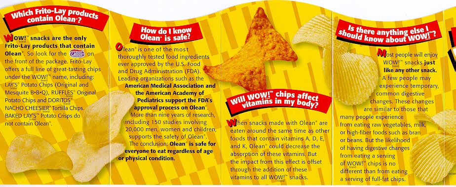 What chips cause anal leakage