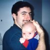 Aaron on Bradys shoulder
