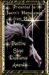 Positive Steps Excellence Award