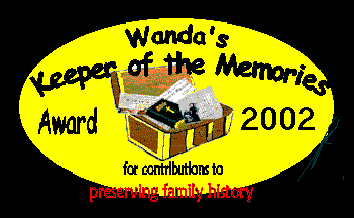 Keeper of the Memories Award