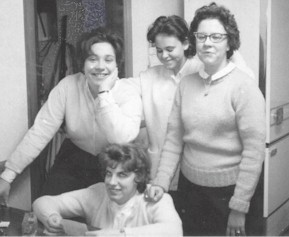 Me, Linda, Nancy & Wendy 1962