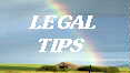 Legal Tips