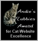 Andie's Tabbies Award