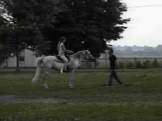 DAHFINAH ROYEL T, Lorri Kiser up. His 5th day of training!