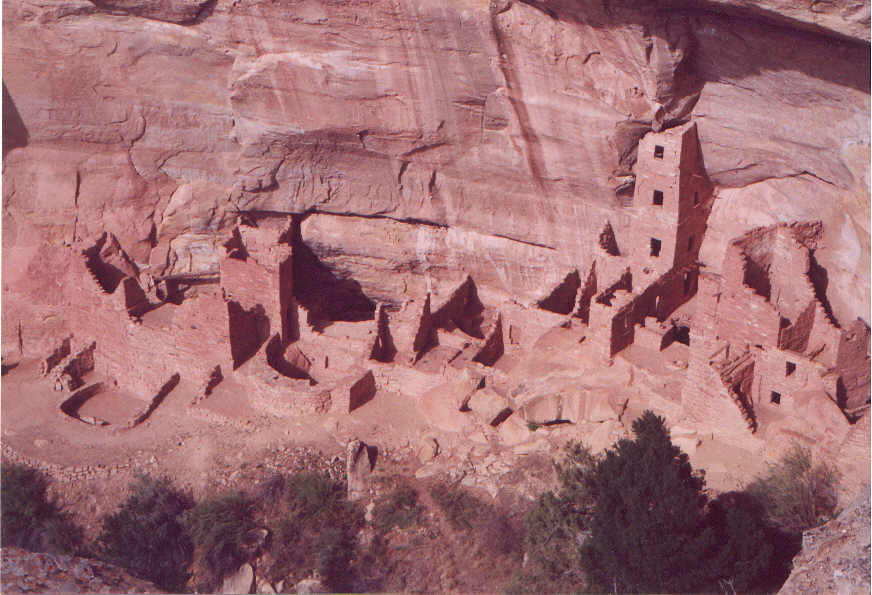 Square Tower House. Mesa Verde National Park.