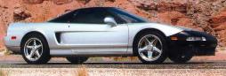 silver/black with Azev wheels and COOL background