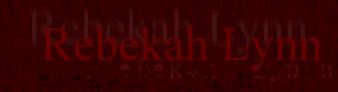 The Official Rebekah Lynn Website