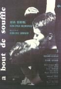 French publicity poster for BREATHLESS (JPG, 16 KB)