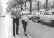 Jean-Paul Belmondo and Jean Seberg in BREATHLESS (JPG, 13 KB)