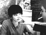 Anna Karina and Sady Rebbot in MY LIFE TO LIVE (JPG, 12 KB)