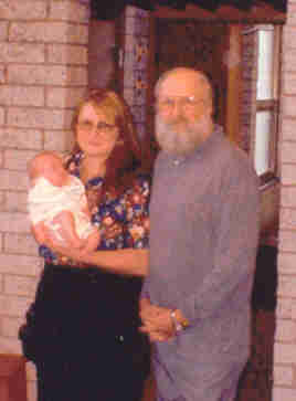 Jim Young, wife Linda (Spider) and grandson Tyler in 2003