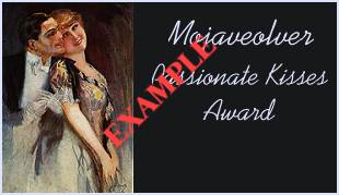 passionate kisses award