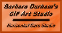 Barbara Durham's Gif Art Studio - Horizontal Bars Studio