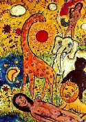 The Sleeper and the Animals/Der Schlfer und die Tiere