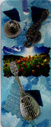Blue Bkg Bookmark
