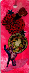 Red Bkg Bookmark