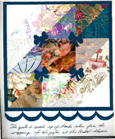 Shower Paper Quilt