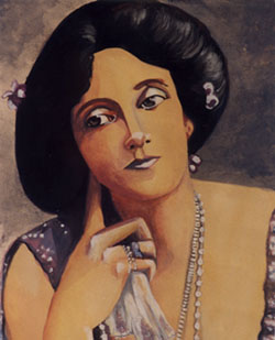 picture of famous silent screen star