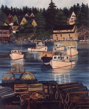 picture of Maine boats