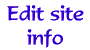 Edit your site info