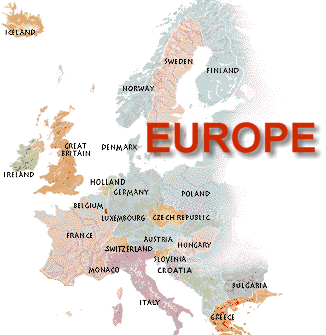 Map of Europe