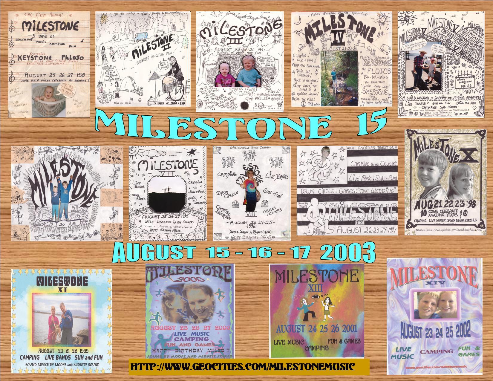 MILESTONE -- AN AMERICAN PARTY !!