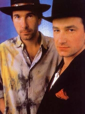 The Edge and Bono