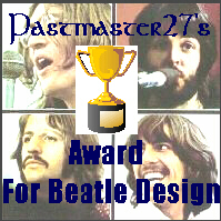 Pastmaster27's Award For Beatle Design
