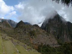 La vista llegando a Macchu Picchu, Imponente!