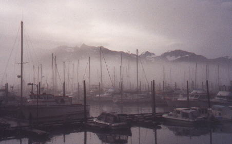 Boats on Lake Kenai