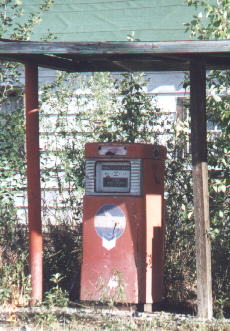 Old Gas pump in Mayo
