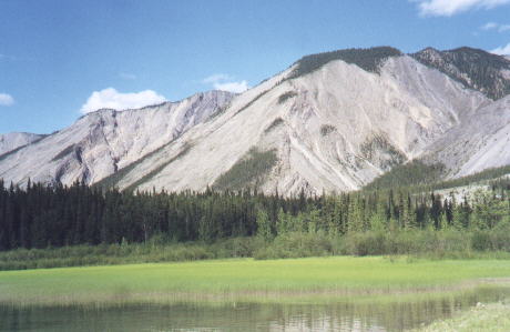 Stone Mountains near Muncho Lake
