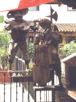 Statue at Tijuana Restaurant