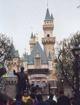 Entrance to Disneyland