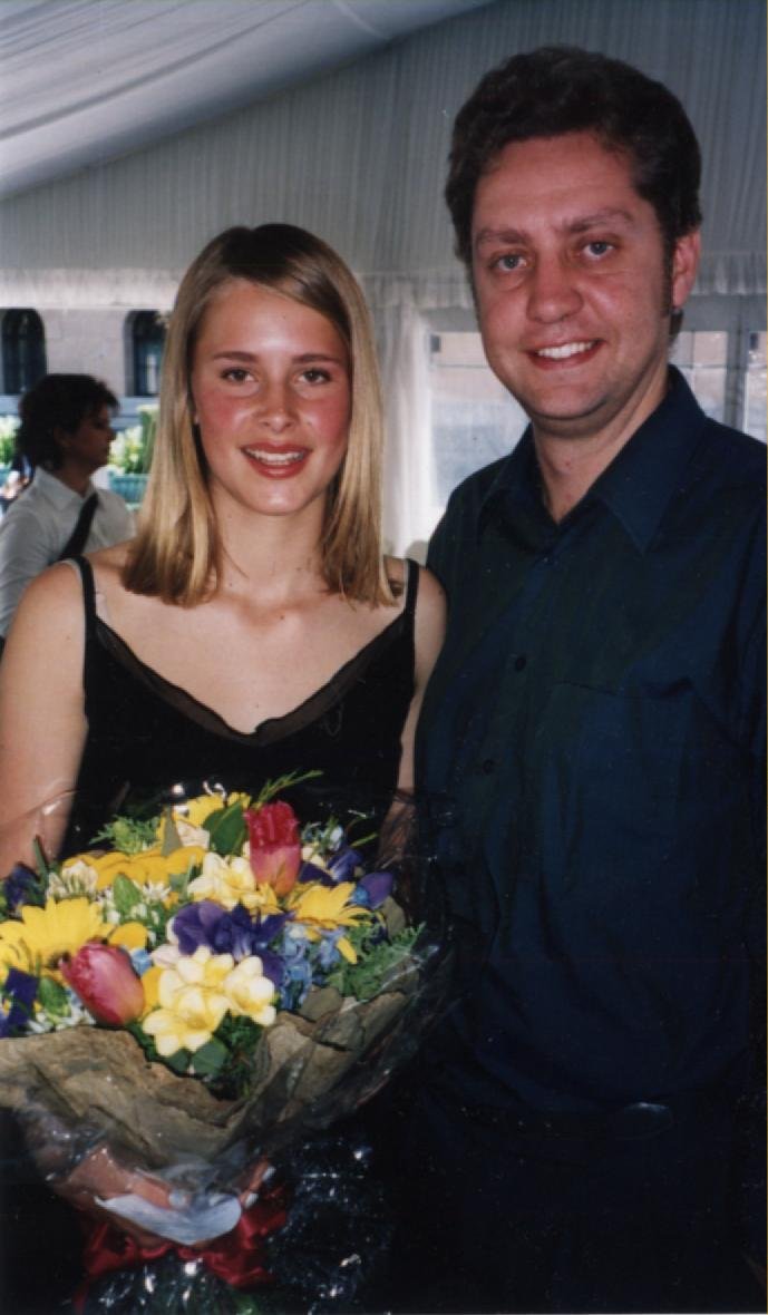 Tamara and Andrew at the NeXt New York Model Search 10-10-1999