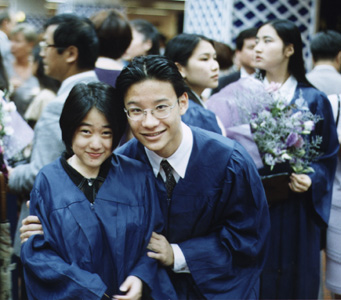 Jessie and KohnMan (graduation)