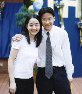 Sylvia and KohnMan (graduation)