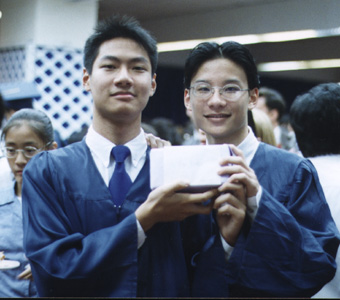 Sylvia and KohnMan (graduation)