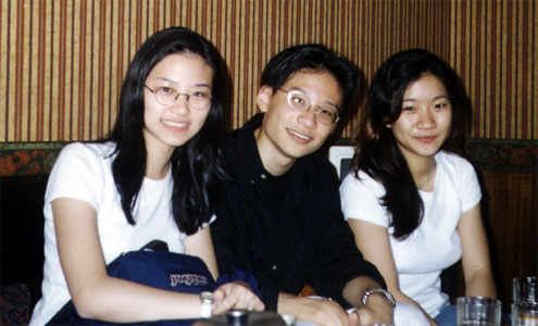 Catherine, Aileen, and KohnMan (KTV Party)